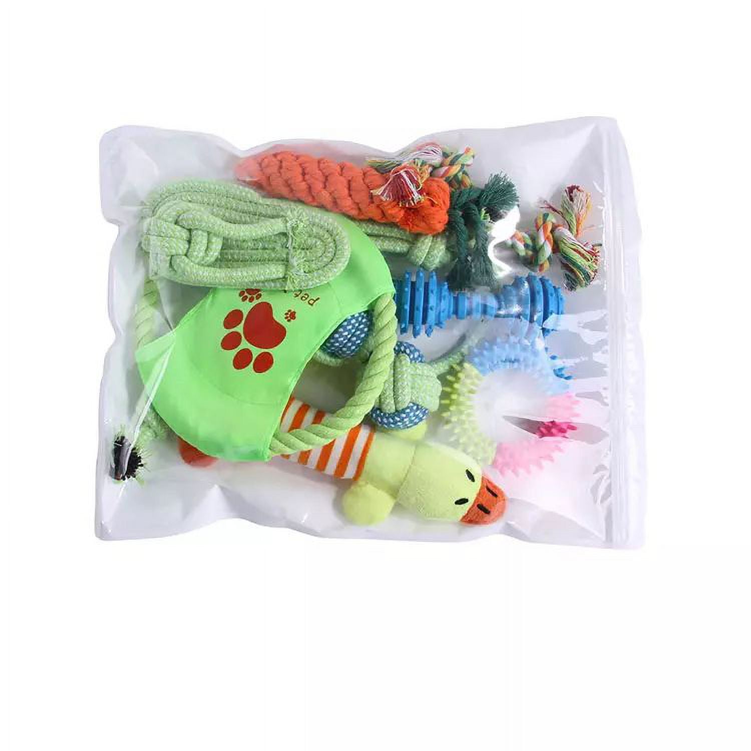 Dog Toys for Chewers Puppy Teething Chew Rope Treats Toy Fun 10 Pack