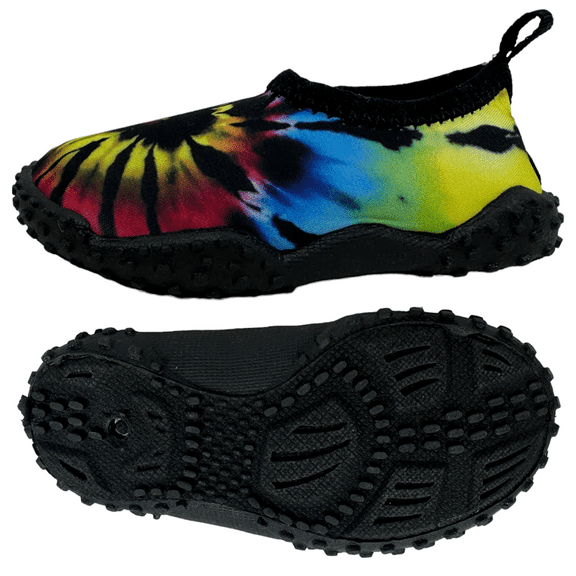 Toddler Water Shoes Aqua Tye Dye Beach Sports Swim Pool Quick Dry Lightweight