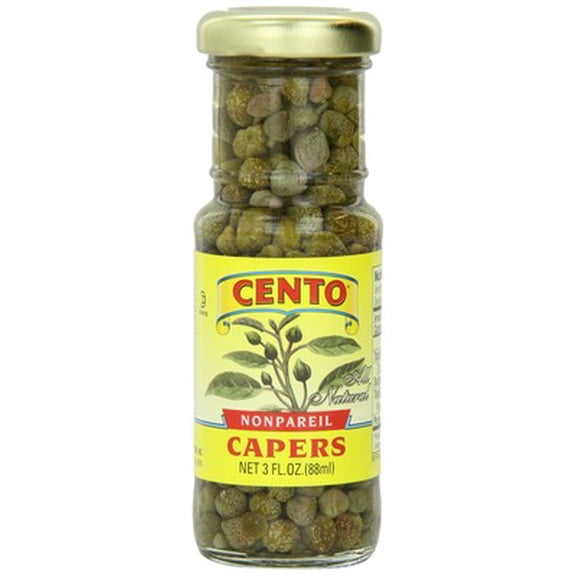 (Pack of 12) Cento Nonpareil Capers 3 Oz