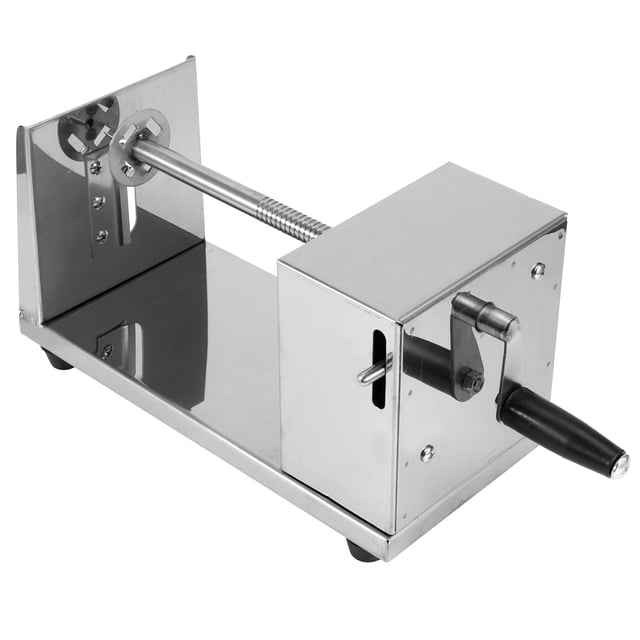 Hand Crank Potato Cutter,Stainless Steel Hand Crank Potato Slicing Tool Kitchen Tool Finest Materials