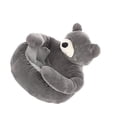 thumbnail image 1 of Cama Semicerrada para Mascotas Billuyoard Sofá Oso Abrazo Tela Suave Resistente al Agua y Antideslizante Gris S, 1 of 6