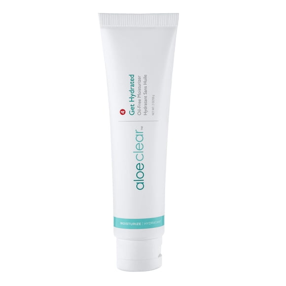 Crema hidratante Aloette Get Hydrated, sin aceite, 60 ml, reductor de enrojecimiento Aloette Aloette