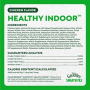 (4 pack) Greenies Feline Smartbites Chicken Flavor Healthy Indoor Cat Treats, 2.1 oz Pack