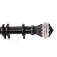 thumbnail image 1 of Rod Desyne Paradise Decorative Traverse Rod Set with Rings, 48 to 84-Inch, Black, 1 of 2
