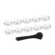 thumbnail image 1 of 20Pcs Practical Sturdy Magnetic Cable Tie Base With Nylon Straps Accessory for Office Home Vehicle Cord Control Multicolor, 1 of 4