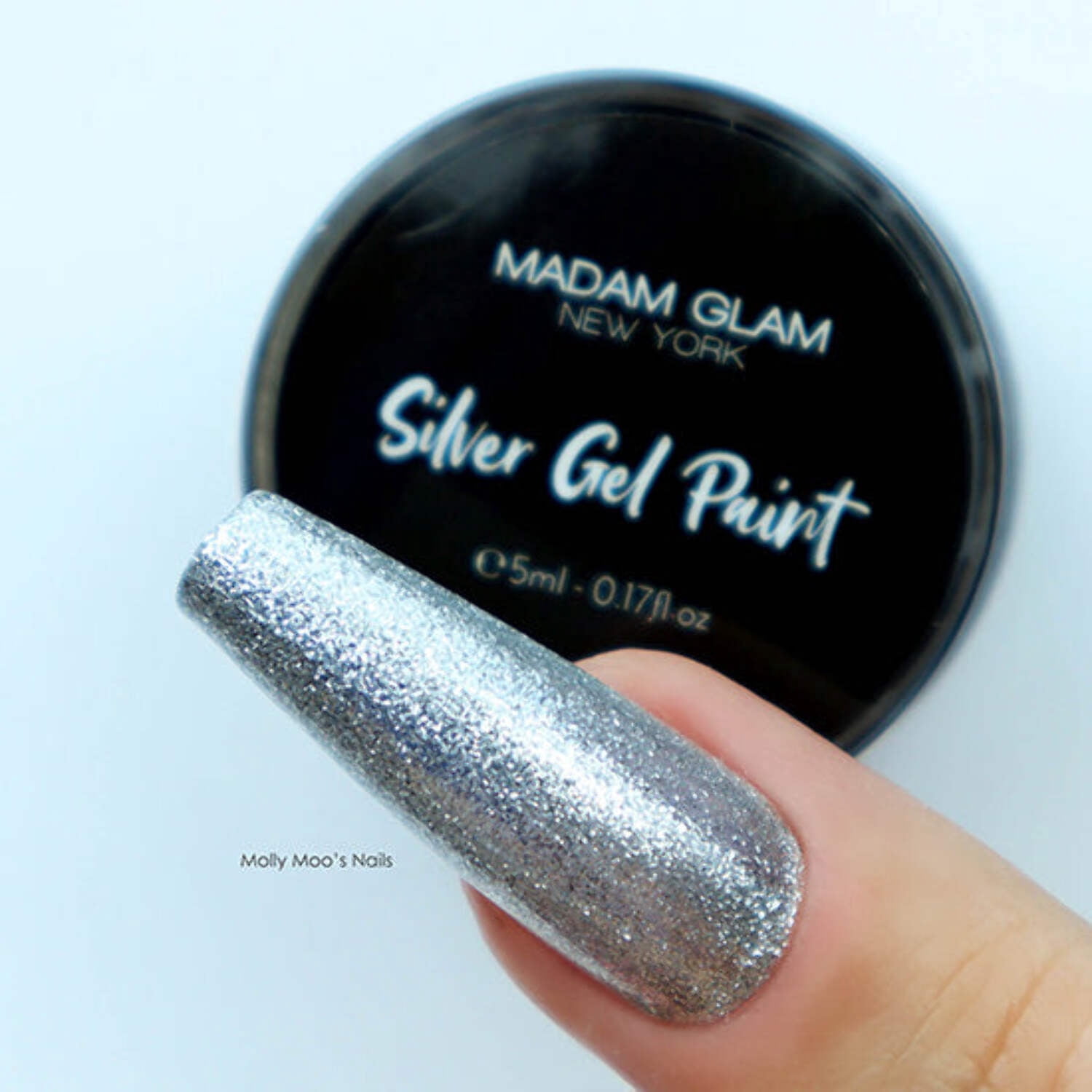 Silver Gel Paint