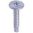 thumbnail image 3 of (100 Pcs) 8 x 1-1/4 Pouces Tête de Brosse Mod Auto-Tappante, Point de Forage, Zinc - U-Turn, 3 of 4