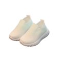 thumbnail image 6 of HTHLVMD Lightweight Running Flats, Toddler Kid's Gradient Knit Slip On Sneakers Comfortable Lightweight Running Flats Casual Preschool Sports Trainers Shoes, Light Green 8C, 6 of 6