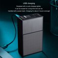 thumbnail image 7 of Usloyux Under $5 Cigarette Case Lighter, Windproof USB Rechargeable Igniter, Metal Construction Flameless Design, Portable Smoking Accessory, Pocket Carry, 7 of 7