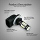 thumbnail image 5 of 4X Bombillas LED Antiniebla 881 881 886 889 Extremadamente Brillantes de Alta Potencia para DRL o Luces Antiniebla, 5 of 7