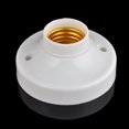 thumbnail image 4 of xinxinxx Ronde E27 LED Ampoule Vis Base Plastique LED Fixation Lumière Support Convertisseur Blanc Douille Adaptateur, 4 of 9
