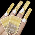 thumbnail image 1 of Iumwxz Snake Pattern DIY Nail Sticker Nail Sticker 12 Colors With Adhesive, 1 of 4