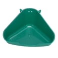 thumbnail image 1 of Small Animal Corner Litter Box, Fanshaped Rabbit Corner Litter Pan Pet Toilet Potty Trainer for Guinea Pigs Hamster Chinchilla Ferret Rabbit Small Animal, 1 of 7