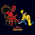 thumbnail image 2 of Women's Marvel: Deadpool & Wolverine Glass Slipper Graphic T-Shirt, 2 of 4