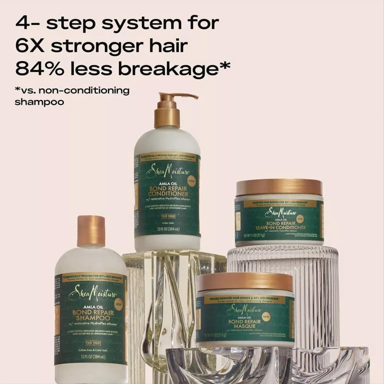 SheaMoisture Bond Repair Shampoo & Conditioner Set – Frizz Control