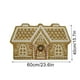 thumbnail image 3 of Adornos navideños, adornos navideños, regalos navideños, tapete para puerta, tapete de bienvenida navideño de jengibre para puerta de entrada, alfombra, decoración navideña de jengibre para entrada, t, 3 of 7