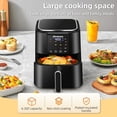 thumbnail image 4 of Air Fryer 6L Capacity, 12 in 1 Digital Touch Control with LED Display for Healthy Oil-Free Cooking, 4 of 8