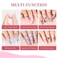 thumbnail image 4 of Gel constructor de uñas SUPWEE Solid para extensiones de decoración de uñas 3D, 30 ml, 4 of 8
