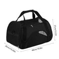 thumbnail image 3 of PONPRNGY Cat Carriers, Carriers, Pet Carriers, Soft-Sided Bag fors & Small s, Foldable, Breathable Mesh, Privacy Cover, Washable & Lightweight, 3 of 6