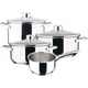thumbnail image 1 of Bateria Cocina Magefesa Acero Inoxidable Ollas Dux 7 Pzas plateado 1, 1 of 4