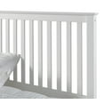 thumbnail image 5 of Mission Style King Size Platform Bed - White Finish, 5 of 5