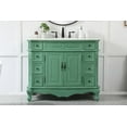 thumbnail image 4 of Elegant Lighting Vf10142 Danville 42" Free Standing Single Basin Vanity Set - Wood, 4 of 7