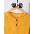 thumbnail image 4 of PureChapter Boys T Shirts Boys Tshirts Basic Solid Cotton Long Sleeve Henley Tops, 4 of 8
