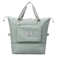 thumbnail image 2 of Bolsa de viaje de deporte plegable de gran capacidad impermeable para mujer (Verde) JShteea  Para Estrenar, 2 of 6