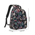 thumbnail image 2 of Honeii Colorful Tropical Leaves Print Backpack for School,15.6 inch Laptop Back Pack for High School and College Students, Waterproof Computer Bookbag-One Size, 2 of 6