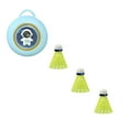 thumbnail image 2 of BAOSITY Hanging Badminton Trainer Badminton Training Interactive Toys 3 Balls Beginners Self Practice Training Device for Blue, 2 of 8