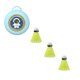 thumbnail image 2 of Entrenador de bádminton portátil colgante para mejorar la coordinación ojo-mano y la autopráctica. Azul, 2 of 9