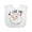AA-White, variant on Inktastic I Love Ewe- Cute Sheep Boys or Girls Baby Bib