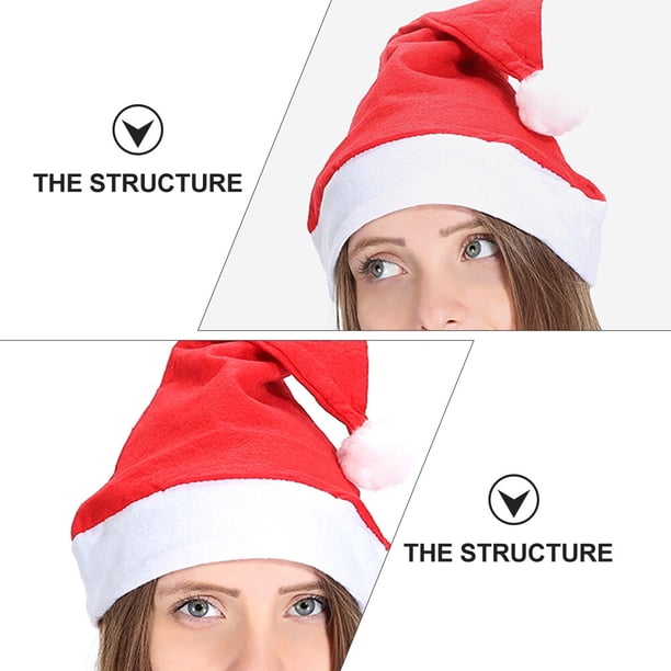 Bonnet Mere Noel 2 Pièces Bonnet De Noël Pour Adultes Bonnet De Père Noël Confort Bonnet De Noel Adulte Original Bonnet Mere Noel 2 Pièces Bonnet De Noël Pour Adultes Bonnet De Père Noël Confort Bonnet De Noel Adulte Original