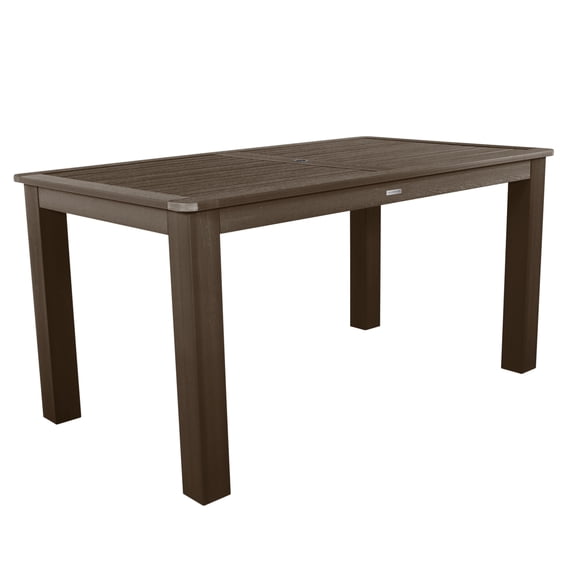 Highwood 42" x 72" Rectangle Dining Table - Counter Height, Outdoor, Eco-friendly, Synthetic Wood