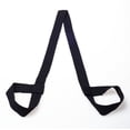 thumbnail image 1 of Correa para esterilla de yoga, banda elástica ajustable de algodón para ejercicios, correa para esterilla de yoga grande, color negro, 1 of 2