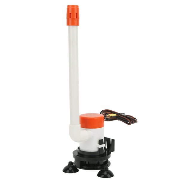 Live Bait Aerator Pump, Portable Submersible Adjustable Livewell