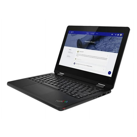 Lenovo ThinkPad 11e Yoga Gen 6 20SE - Flip design - Intel Core m3 8100Y / 1.1 GHz - Win 10 Pro 64-bit - UHD Graphics 615 - 4 GB RAM - 128 GB SSD - 11.6" IPS touchscreen 1366 x 768 (HD) - Wi-Fi 5 - black