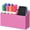 Pink, variant on Magnetic Pen Holder,Clear Magnetic Marker Cup for Fridge Whiteboard | Dry Erase Marker Pencil Holder with Acrylic Cup and Strong Magnet, Non-slip Design For Refrigerator Locker Office & Classroom