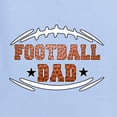 thumbnail image 2 of Wild Bobby, Football Dad, Sports, Men Graphic Tee, Light Blue, XX-Large, 2 of 4