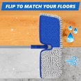 thumbnail image 2 of Fregona Flip Mop Enspoway de microfibra de 2 caras para pisos de madera, 2 of 6