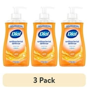 (3 pack) Dial Antibacterial Liquid Hand Soap, Gold, 11 fl oz