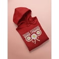 thumbnail image 3 of Think Positive Daisies Hoodie Women -Image by Shutterstock, Female XX-Large, 3 of 4