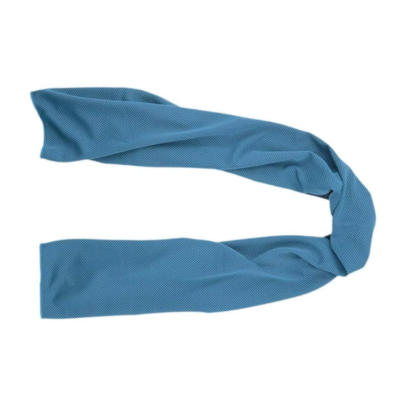 Toalla de microfibra, transpirable, suave, de secado rápido, absorbente del sudor, para correr, acampar, hacer ejercicio, trotar y hacer Azul