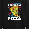 thumbnail image 3 of Toy Story - You're The Pepperoni To My Pizza - Toddler And Youth Long Sleeve Graphic T-Shirt, 3 of 5