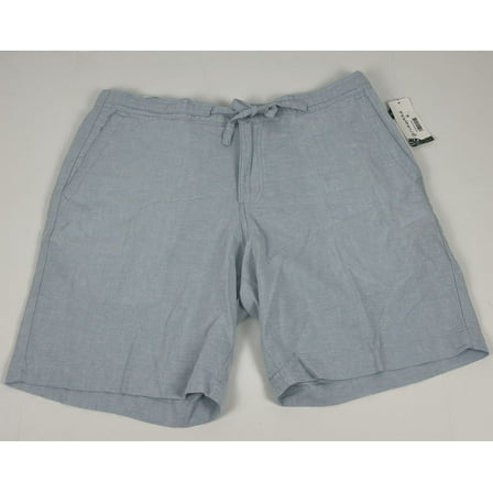 Cubavera Mens Drawstring Shorts Cerulean Blue XL