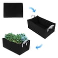 thumbnail image 2 of Square Garden Growing Bags Vegetables Planter Bag Container with Handle, 2 of 7
