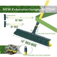 thumbnail image 4 of Artificial Grass Turf Broom - Astroturf Rake/Brush. Also Great Carpet Rake & Groomer (Curved Bristle), 4 of 5