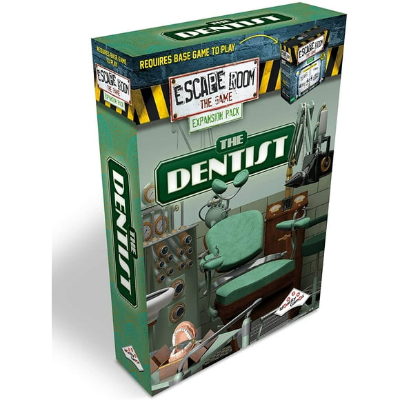 Escape Room The Game Expansion Pack – The Dentist | Solve The Mystery Board Game for Adults and Teens (English Version)