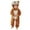 Brown, variant on Newborn Baby Cartoon Snowsuit Warm Fleece Hooded Romper Jumpsuit Winter Thicken Jacket Bodysuit Long Sleeve One Piece Outwear Playsuit