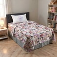 thumbnail image 2 of KPOP Demon Hunters Huntrix Trio Kids 3 Piece Bedding Sheet Set, Multicolor, Twin, 2 of 9